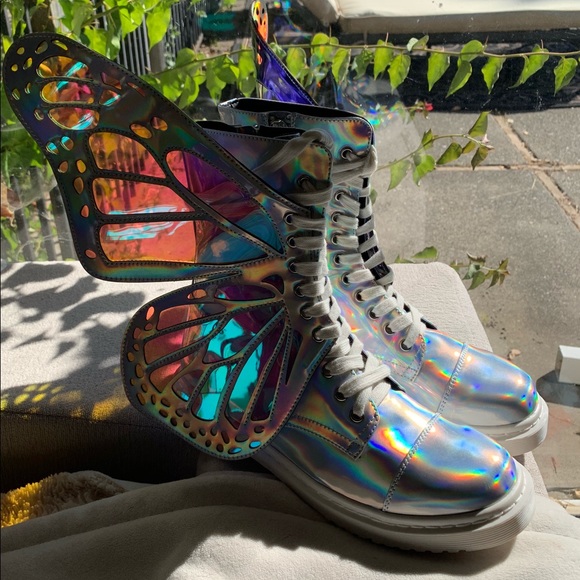 Club EXX Silver Butterfly🦋 Booties sizes 5, 7 & 8 - Picture 5 of 7